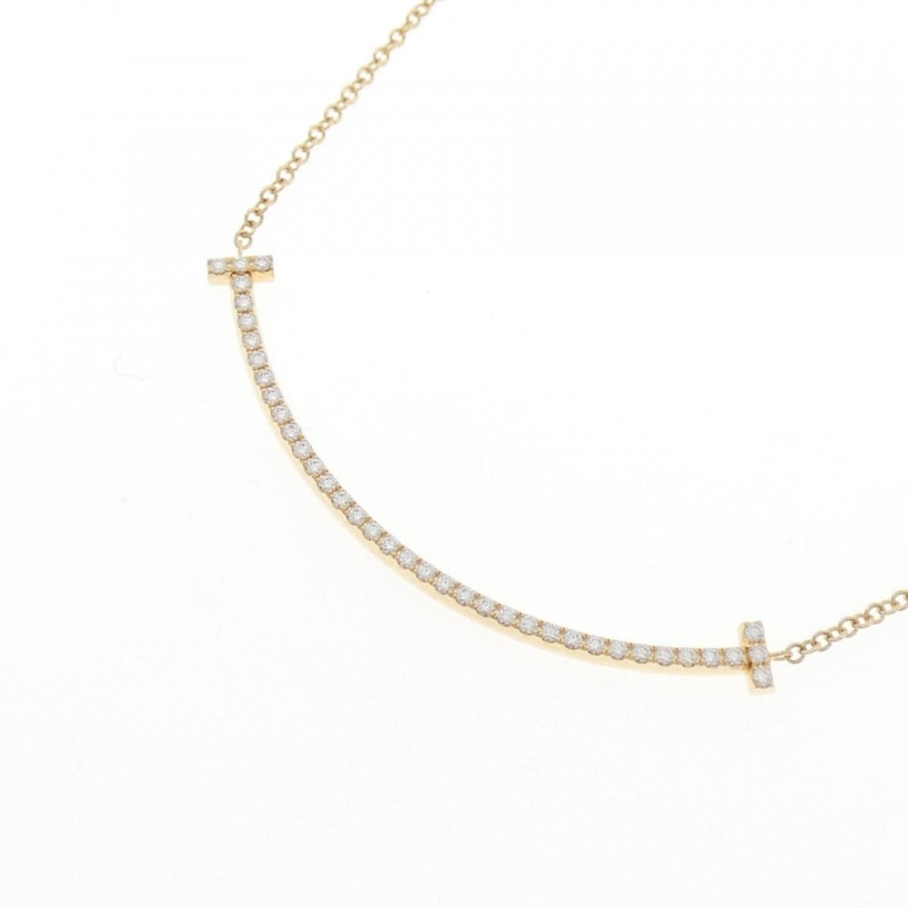 TIFFANY T 微笑小号项链