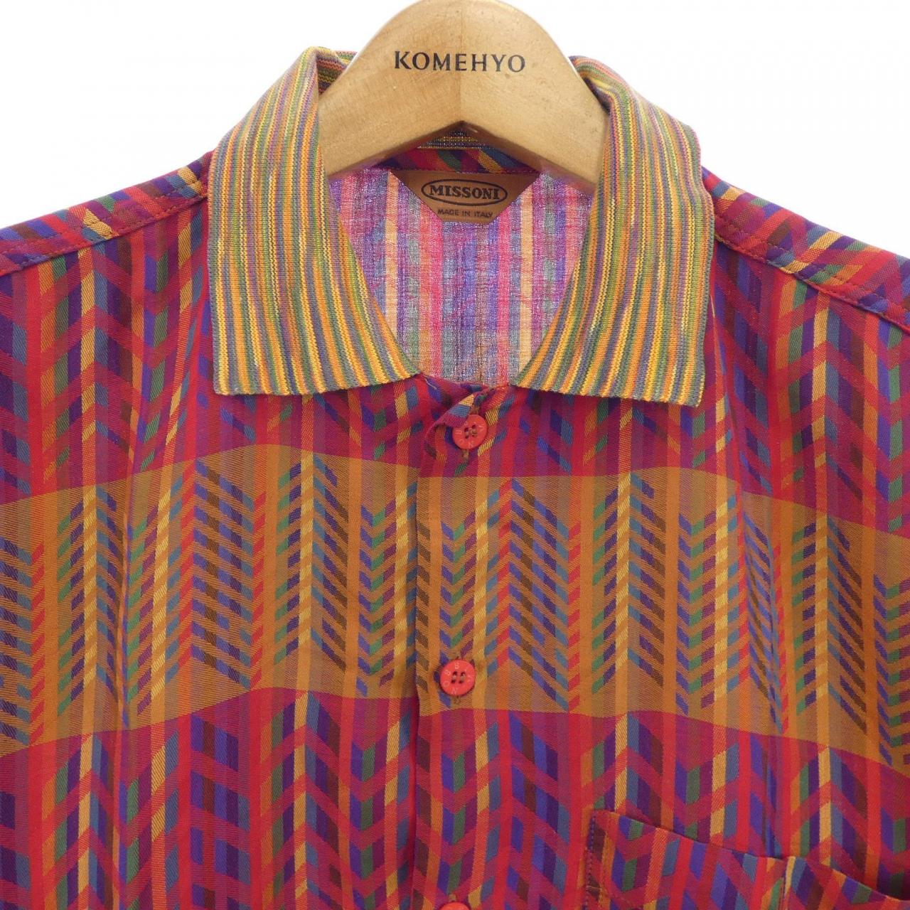 【ヴィンテージ】ミッソーニ MISSONI S／Sシャツ