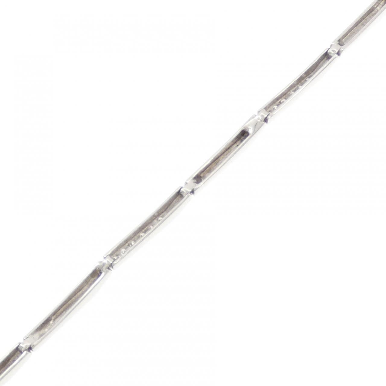 K18WG ダイヤモンド ブレスレット 0.15CT