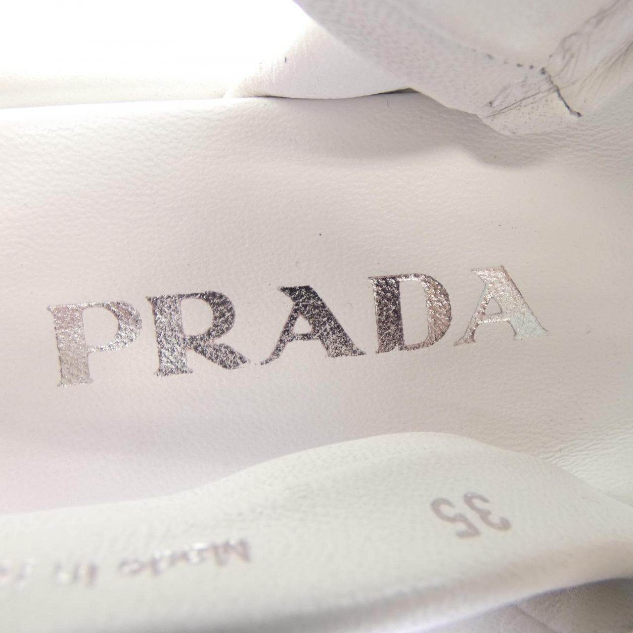 プラダ PRADA フラットフォーム 1XZ747 サンダル