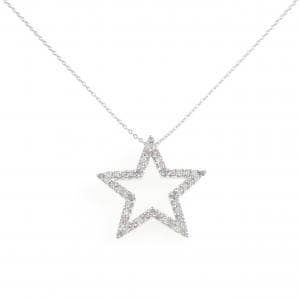 PT900/PT850 スター ダイヤモンド ネックレス 0.5CT