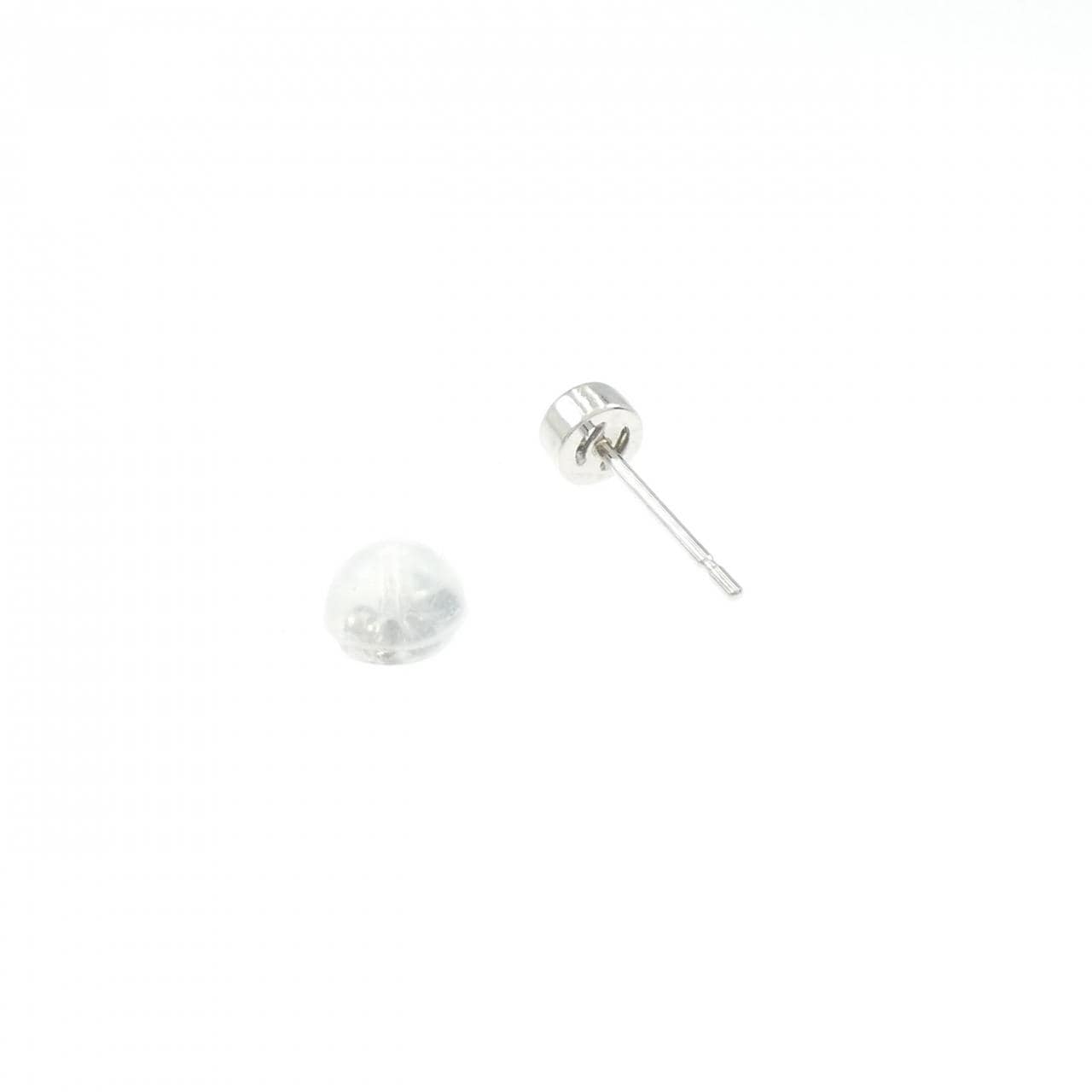 PT900 ダイヤモンド ピアス 0.10CT 片耳