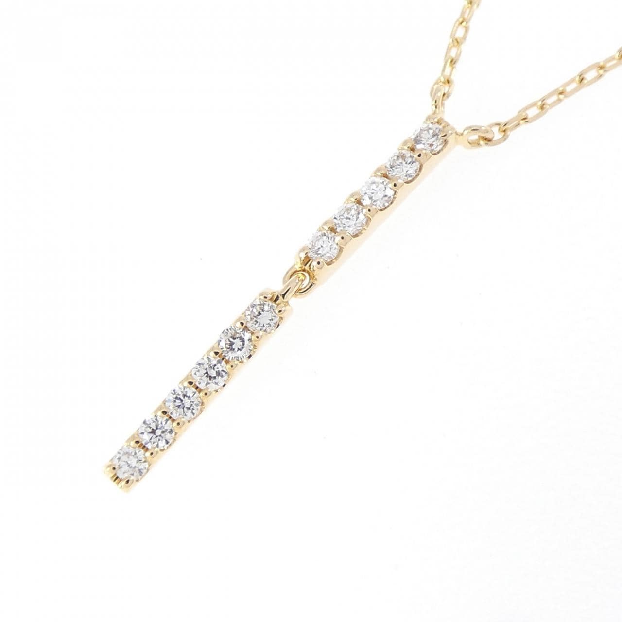 スタージュエリー ダイヤモンド ネックレス 0.07CT