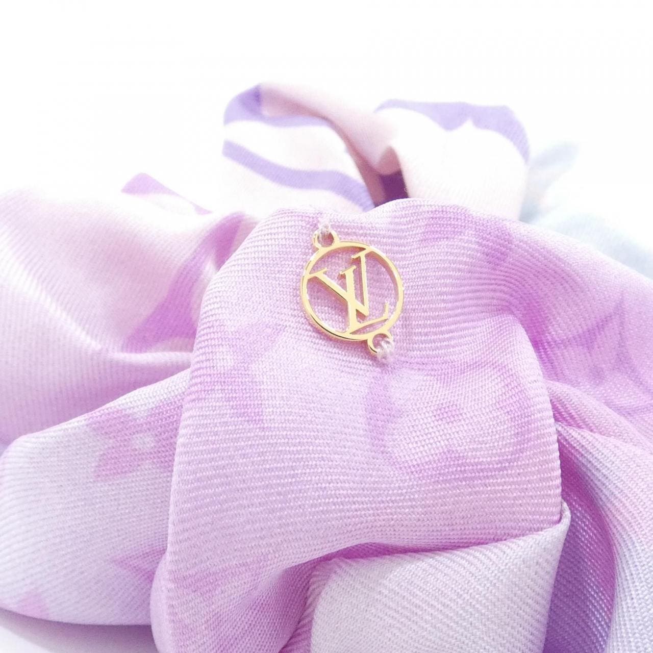 ルイヴィトン シュシュ LVオーロラ M77518 ヘアーアクセサリー