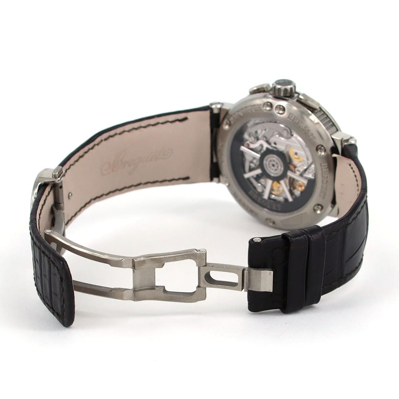 ブレゲ マリーンクロノグラフ TI 5527TI/G2/9WV TI 自動巻