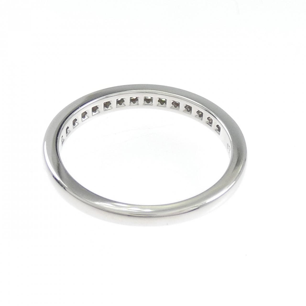 ティファニー ハーフサークル チャネルセッティング リング