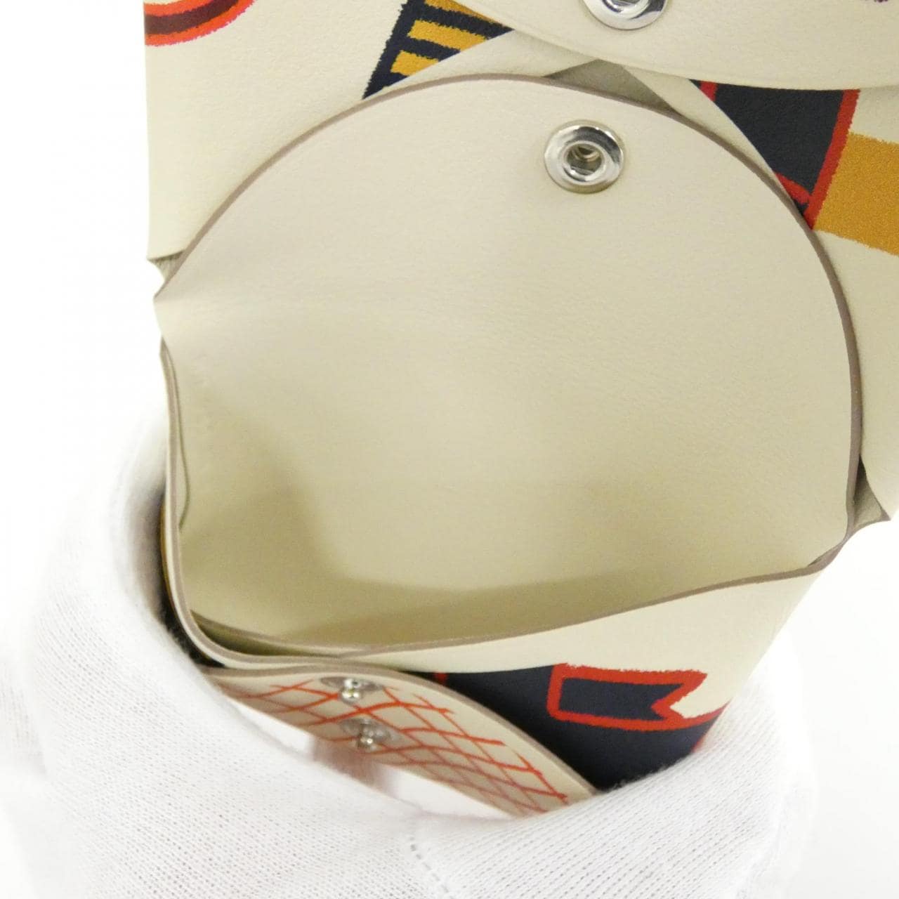 エルメス DESSIN EQUESTRE カルヴィ デュオ 086949CK コインケース