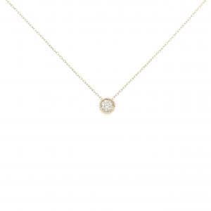 K10YG ダイヤモンド ネックレス 0.08CT