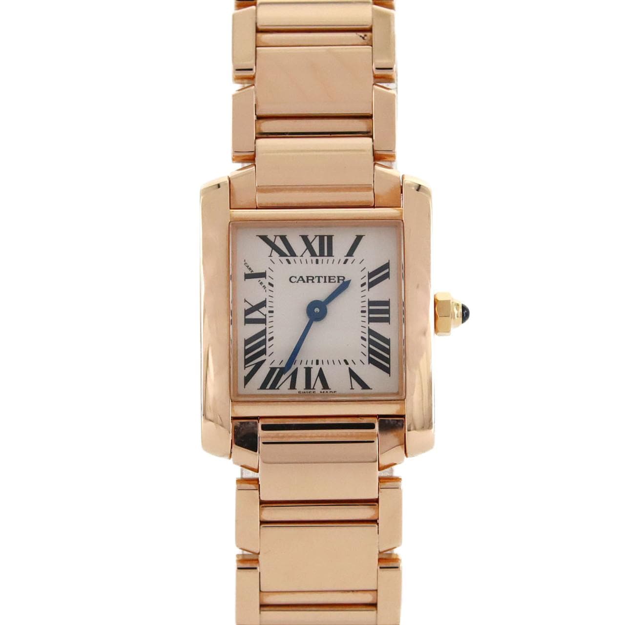 カルティエ タンクフランセーズSM PG W500264H PG･RG クォーツ