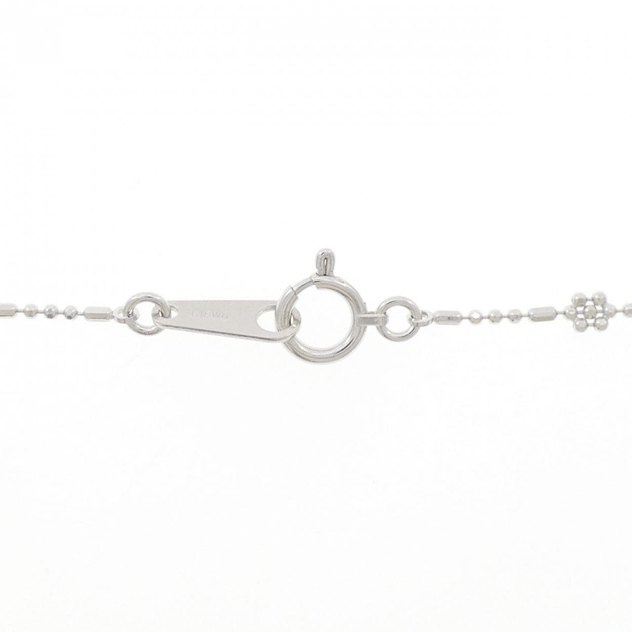 K18WG ネックレス