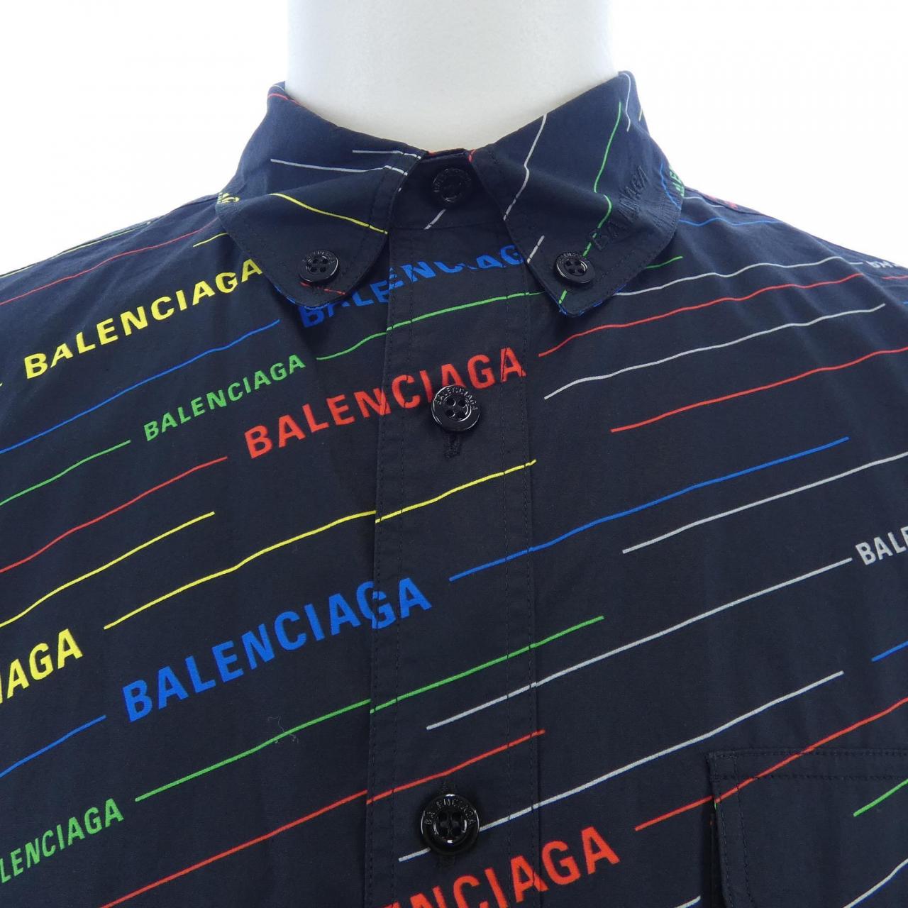 バレンシアガ BALENCIAGA 556869 TDL54 S／Sシャツ