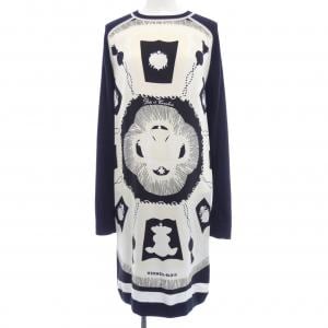 エルメス HERMES POSTE ET CAVALEIE *16-7760 ツイルレーヌ ワンピース