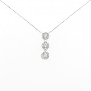 PT900/PT850 ダイヤモンド ネックレス 0.53CT
