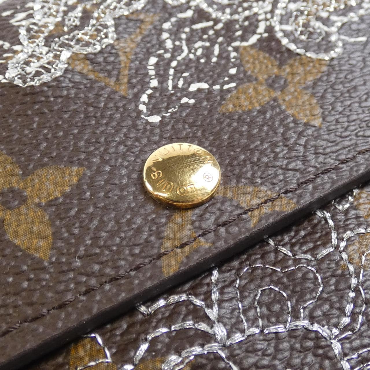 LOUIS VUITTON Monogram Dantielle Pochette Porte Monnaie Carte Credit M95390 Wallet