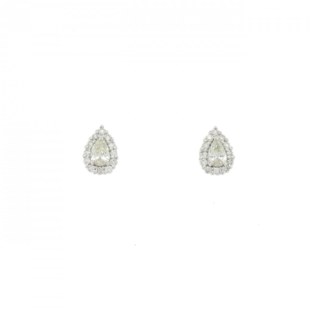 【新品】PT900 ダイヤモンド ピアス 0.20CT