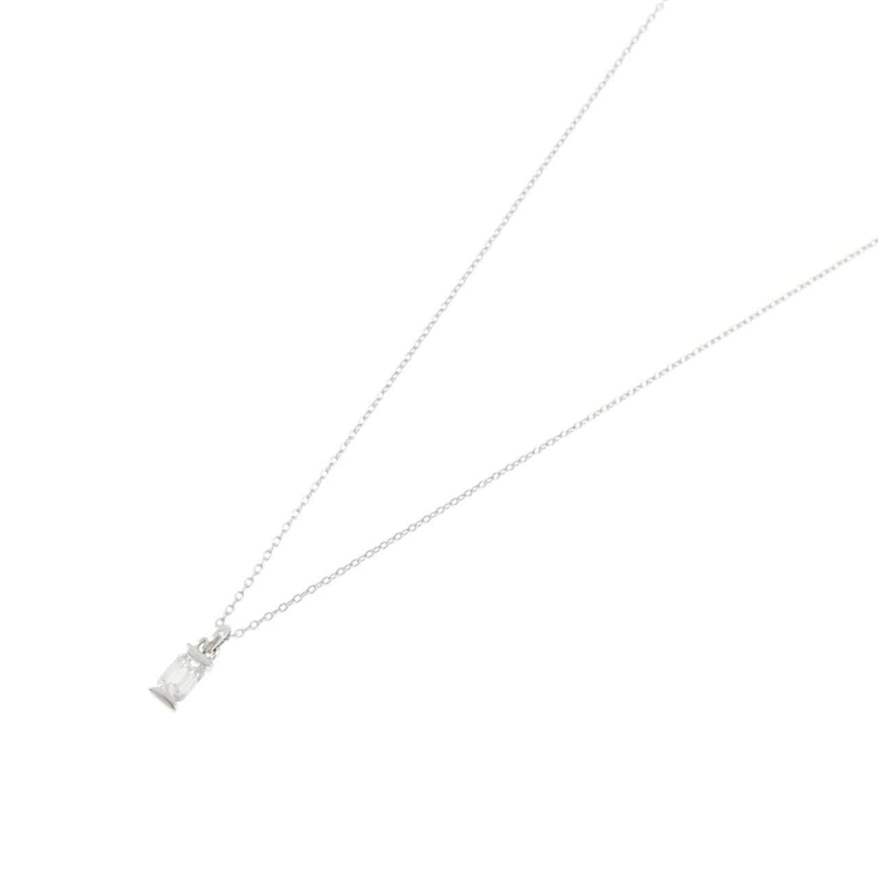 PT950/PT850 ダイヤモンド ネックレス 0.30CT