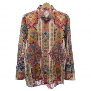 ETRO トップス　40 エトロ メンズ ETRO コットン デニム 長袖 シャツ ブランド