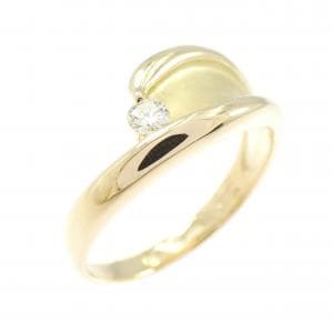 K18YG ダイヤモンド リング 0.06CT