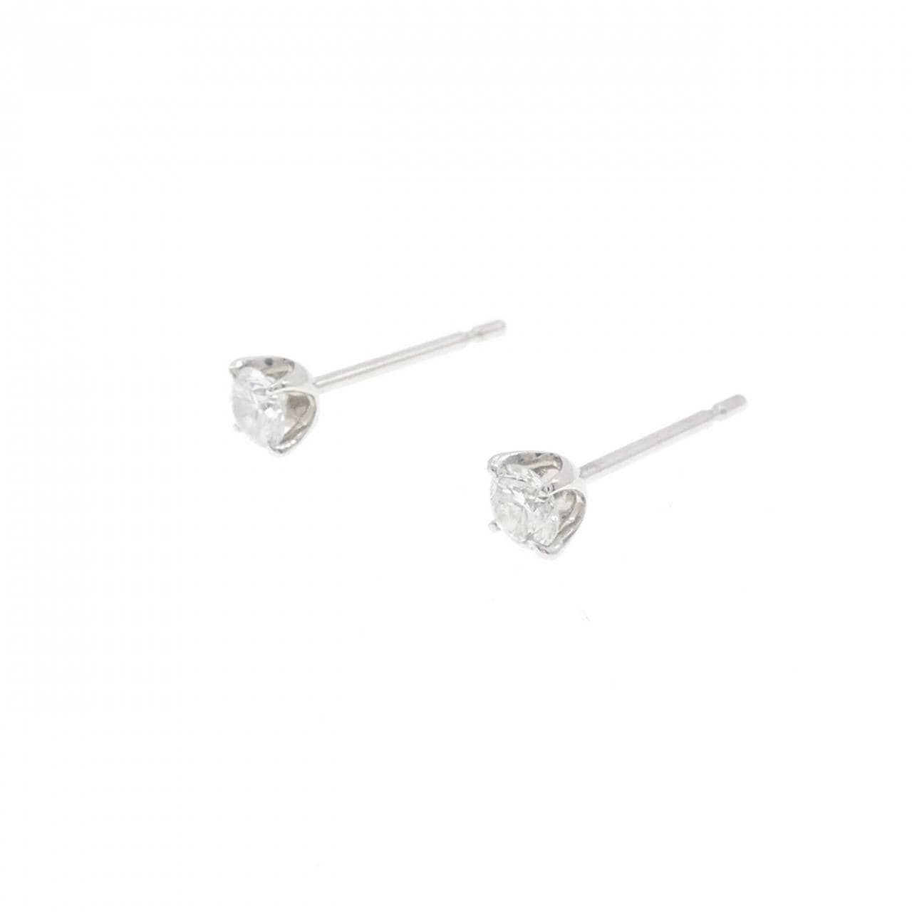 PT950/PT900 ダイヤモンド ピアス 0.20CT