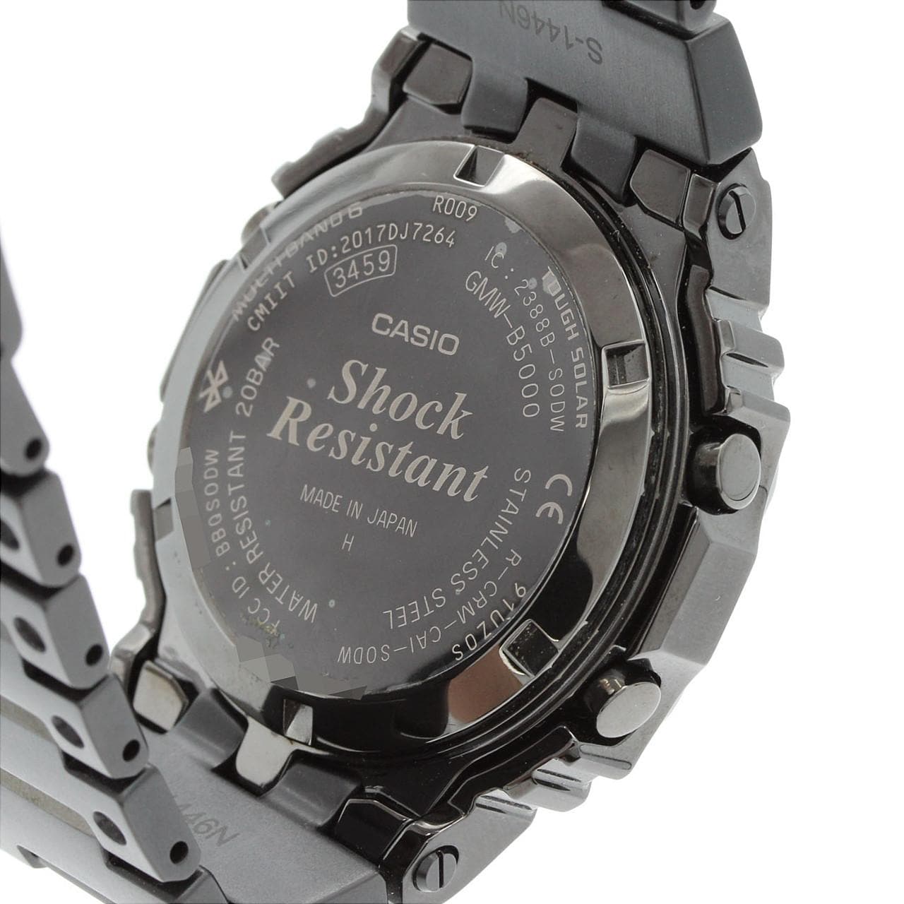カシオ G-SHOCK 電波時計 GMW-B5000GD-1JF SS ソーラークォーツ