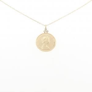 K18YG ダイヤモンド ネックレス 0.04CT