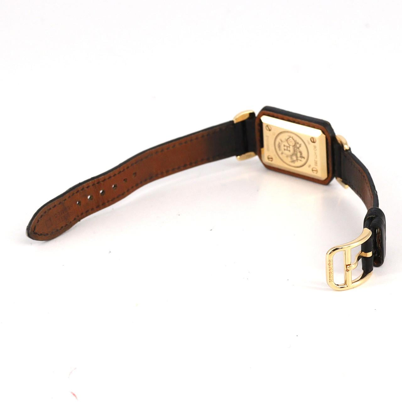 【ノーメンテナンス還元価格】エルメス オートヴィル YG BO-HT1.285 YG クォーツ