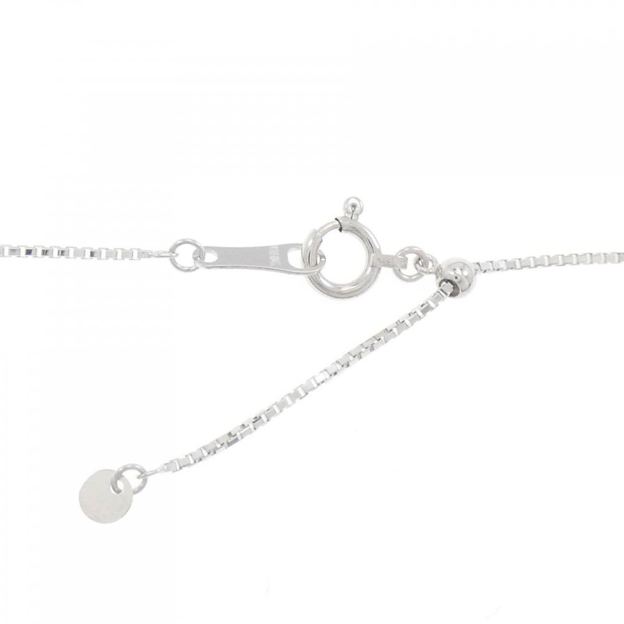 K18WG 2WAY Diamond Necklace