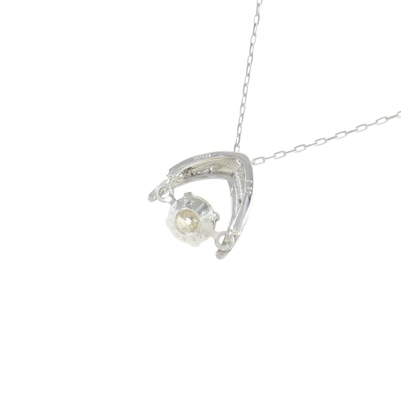 【新品】PT900 ダイヤモンド ネックレス 0.30CT