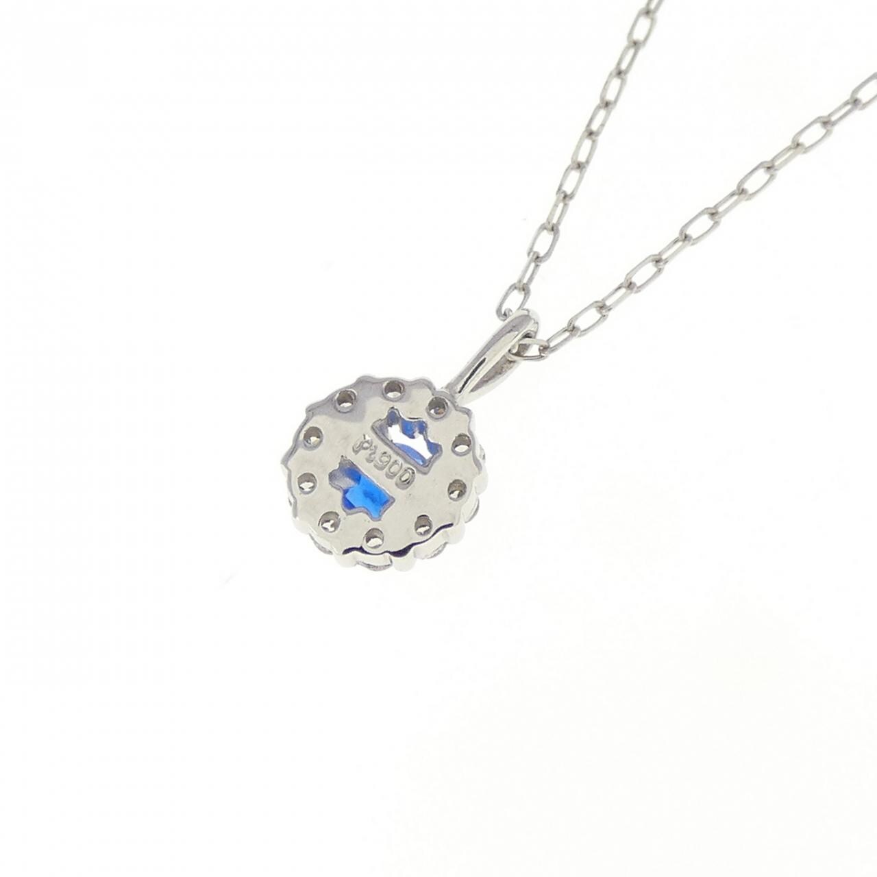 【新品】PT900 アウイナイト ネックレス 0.03CT