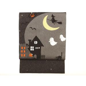 【新品】名古屋帯　ハロウィン柄