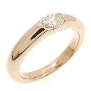 750PG ダイヤモンド リング 0.32CT