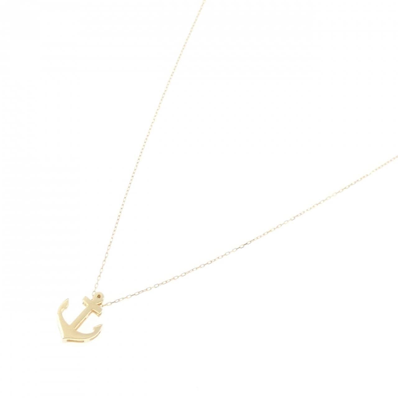 【新品】K18YG イカリ ネックレス