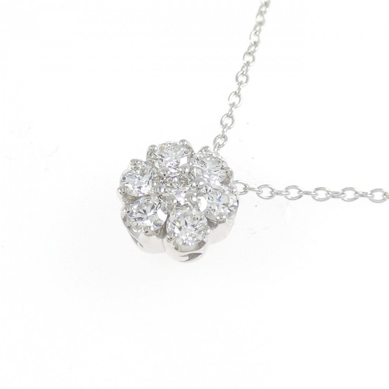 ポンテヴェキオ フラワー ネックレス 0.50CT