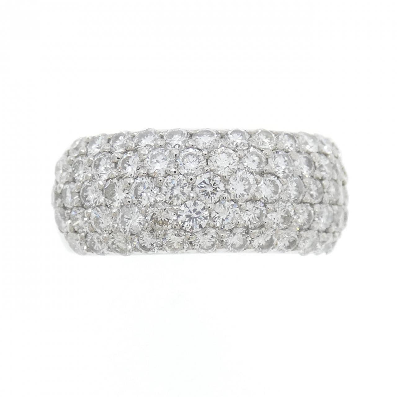 PT900 パヴェ ダイヤモンド リング 2.00CT