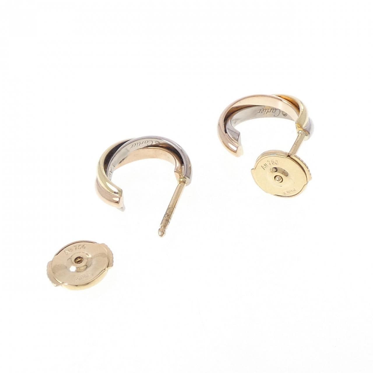 カルティエ トリニティ スモール ピアス