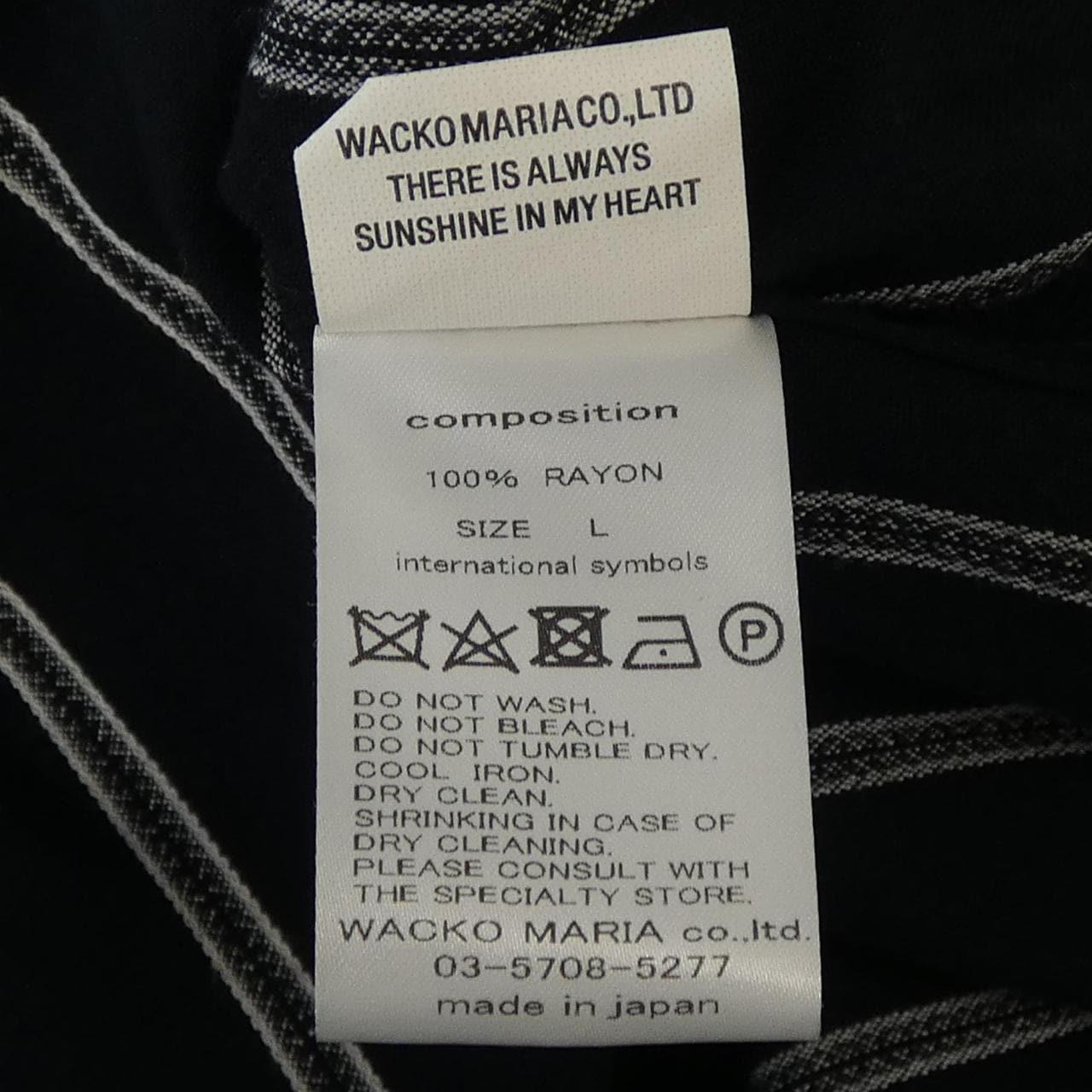 ワコマリア WACKO MARIA シャツ
