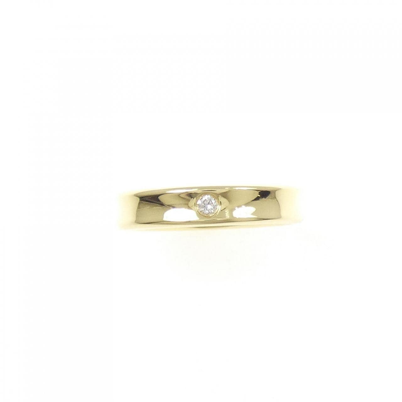 K18YG ダイヤモンド リング 0.03CT
