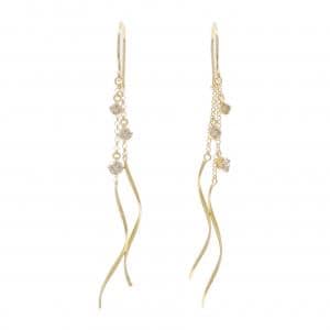 K18YG ダイヤモンド ピアス 0.30CT