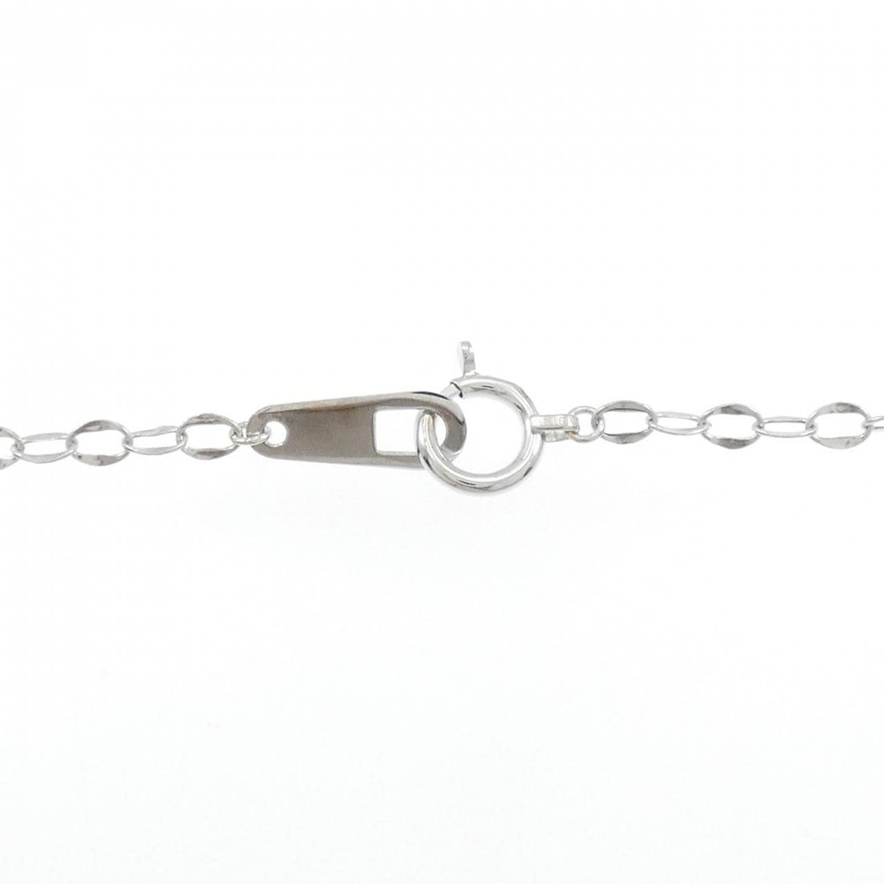 K18WG ネックレス