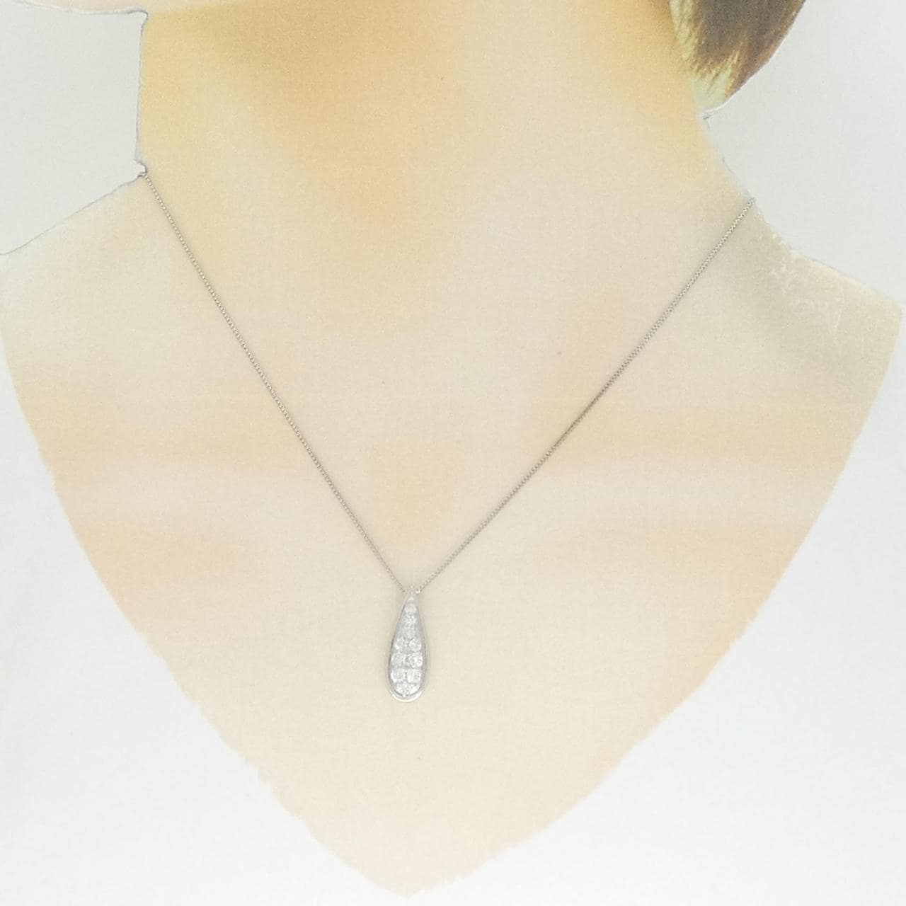 PT900/PT850 ダイヤモンド ネックレス 0.50CT