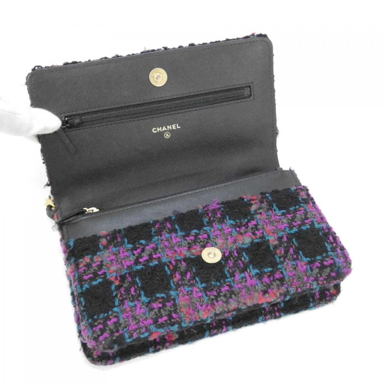 シャネル シャネル19 ライン AP0957 チェーンウォレット