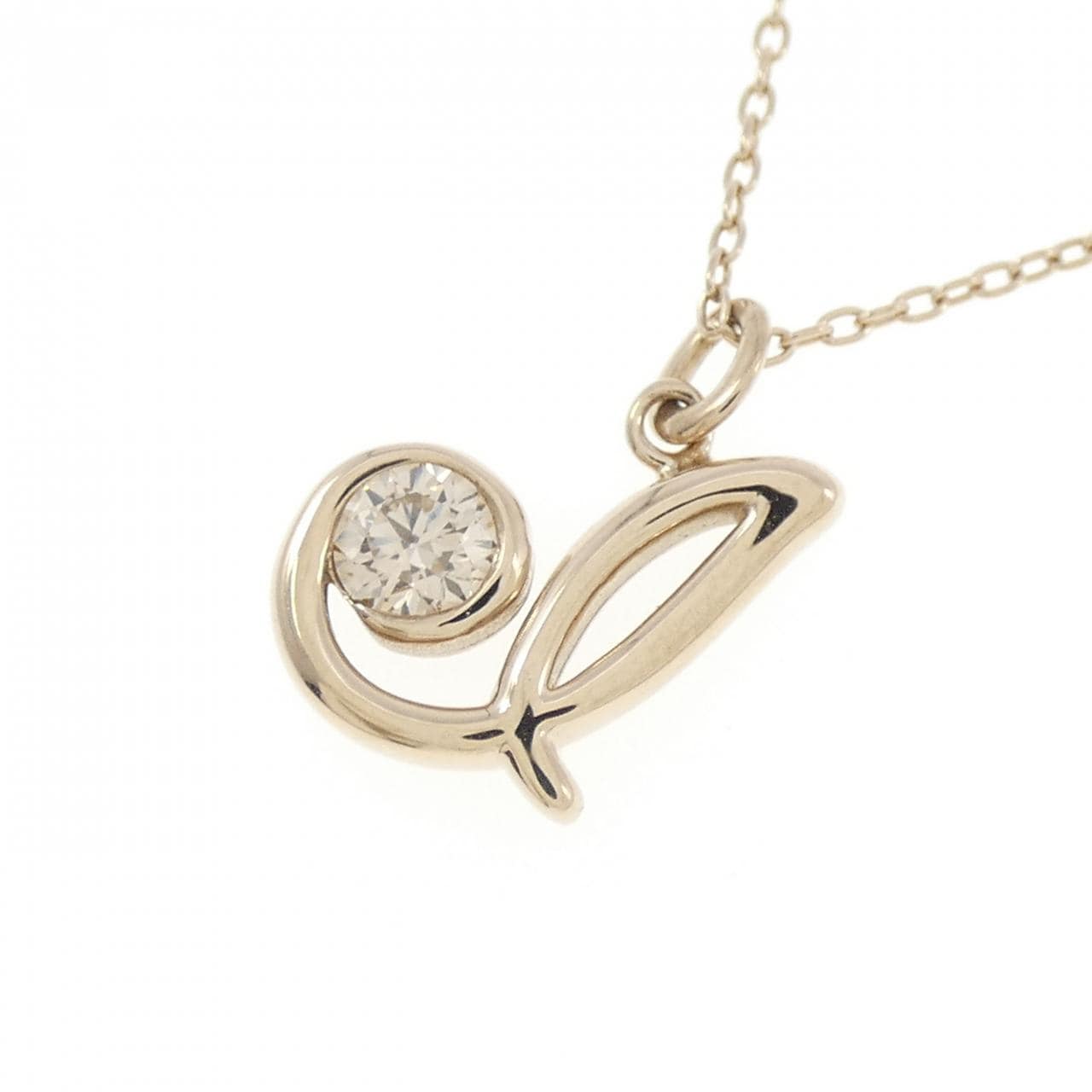 カシケイ ダイヤモンド ネックレス 0.15CT