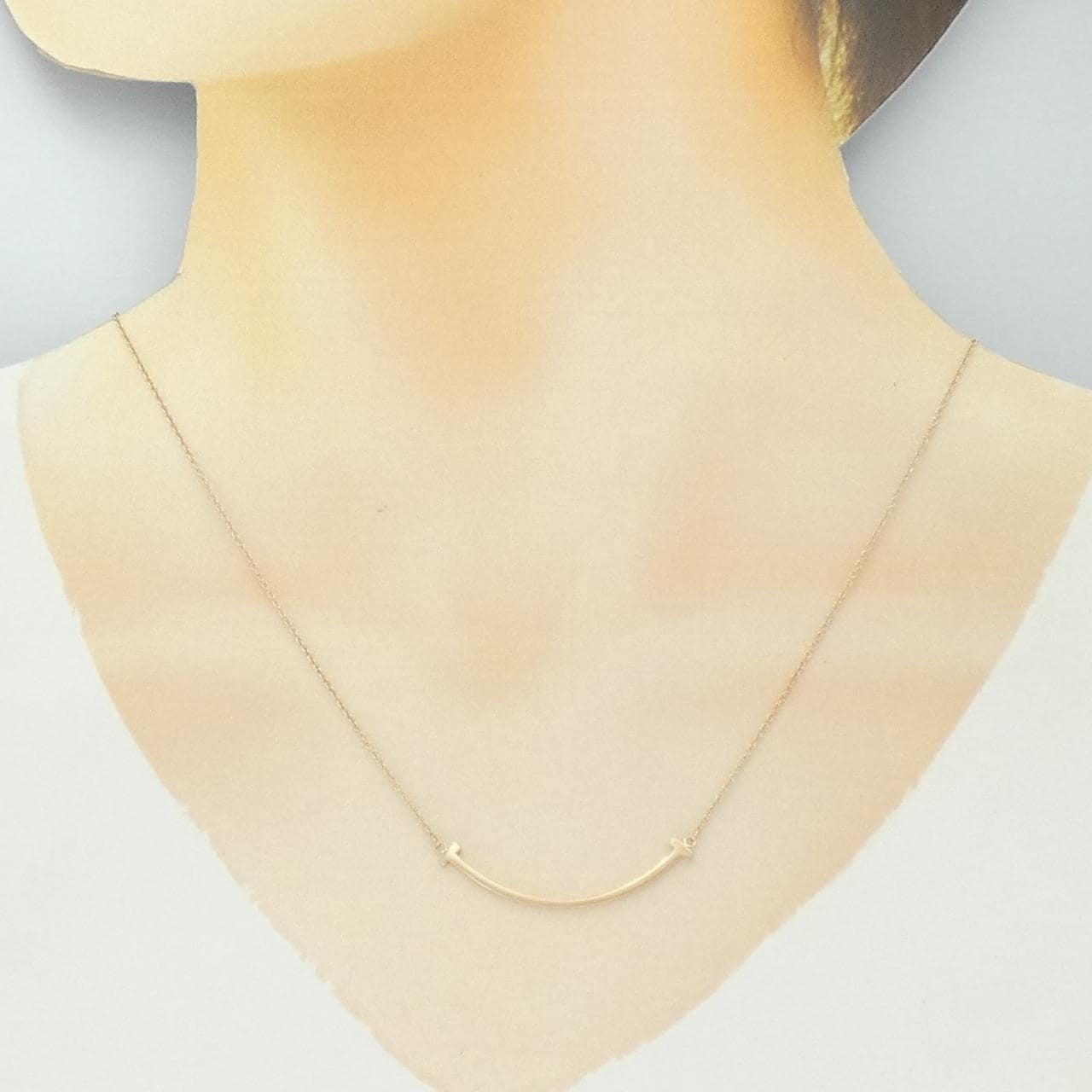 ティファニー Tスマイル スモール ネックレス