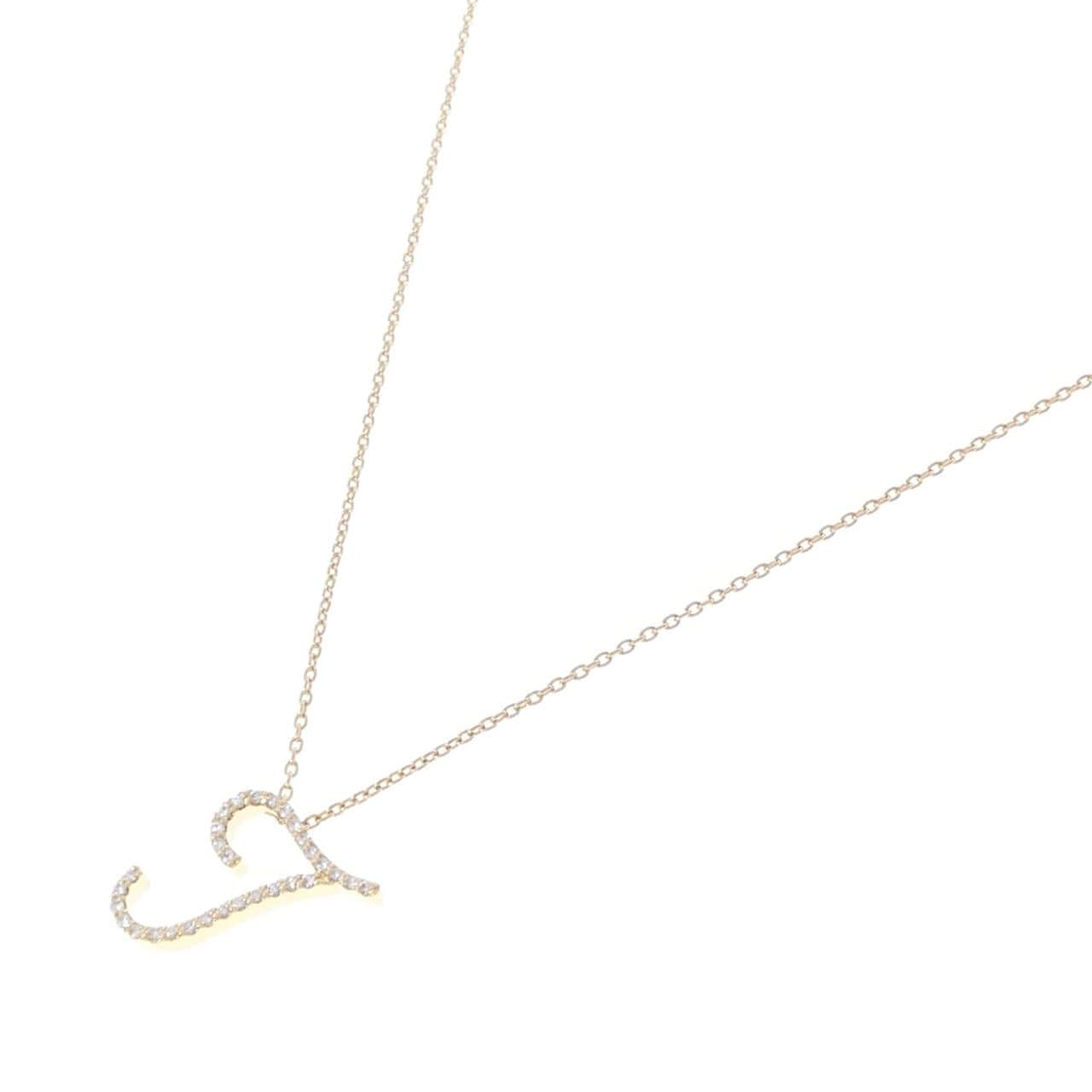 ポンテヴェキオ イニシャル ネックレス 0.15CT