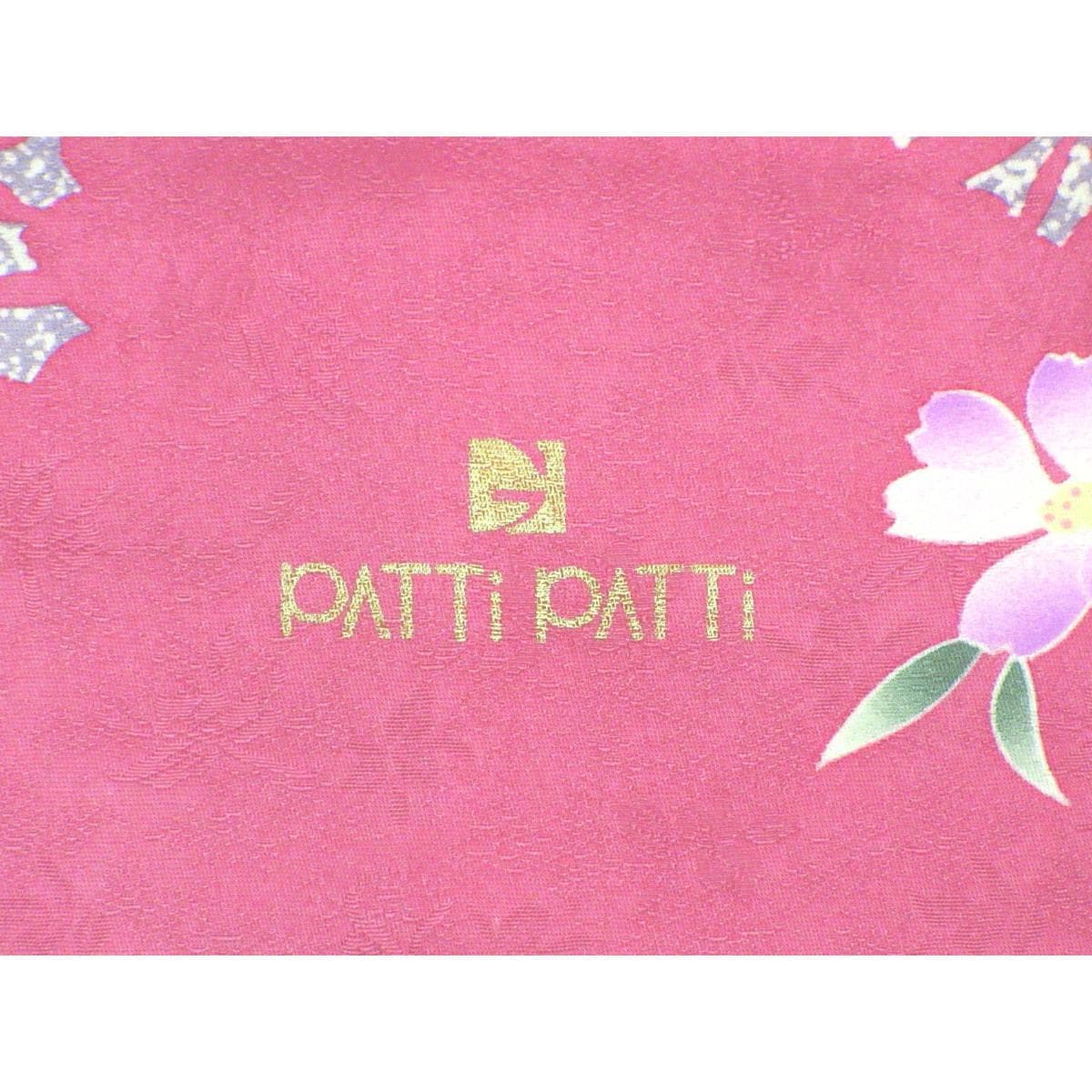 振袖　友禅金彩加工　刺繍入りボカシ染