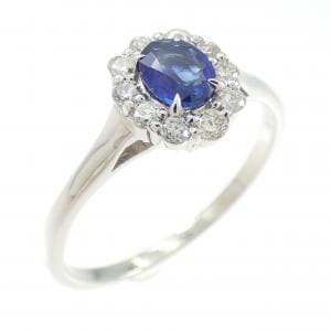 PT900 サファイヤ リング 0.33CT