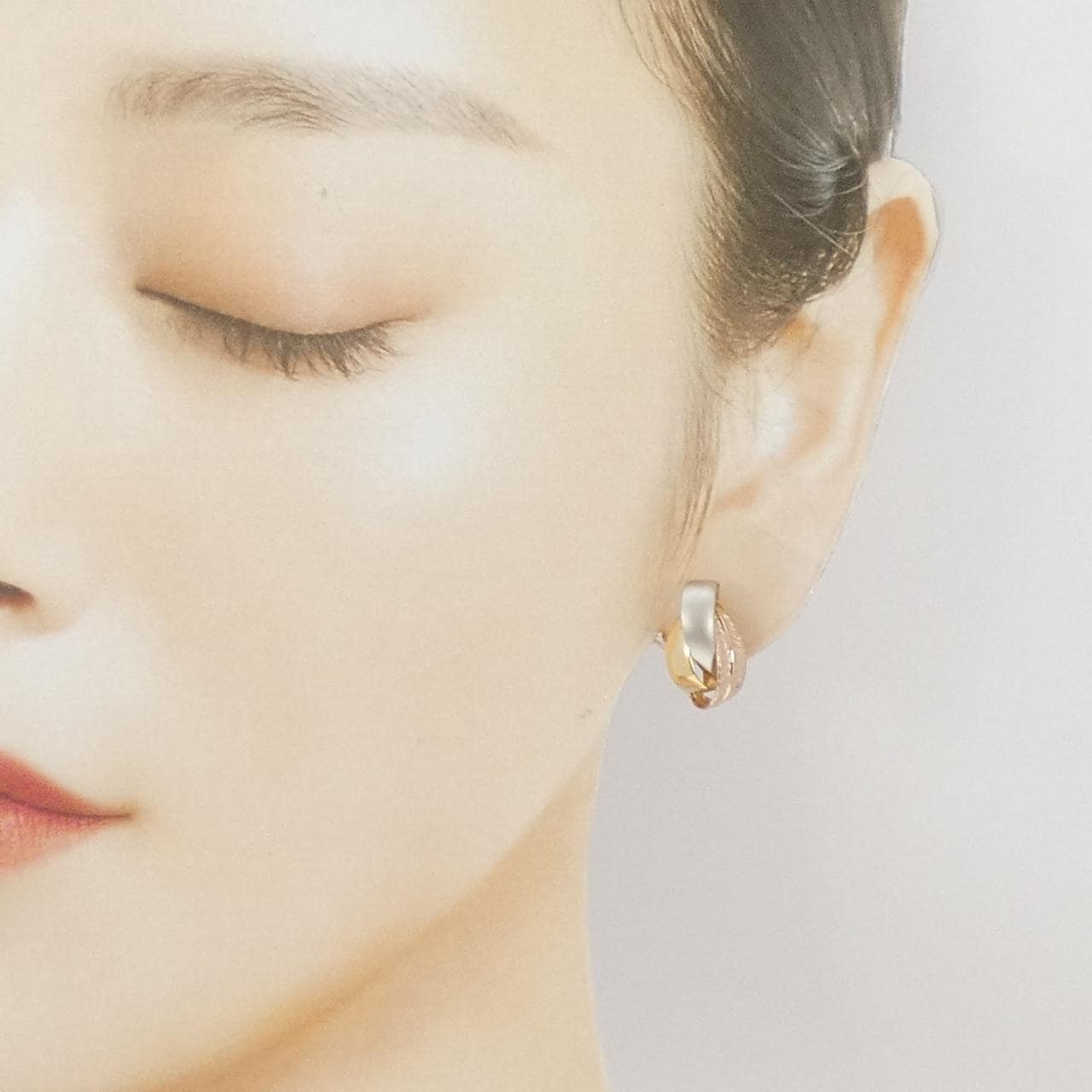 K18YG/PT900/K18PG ピアス