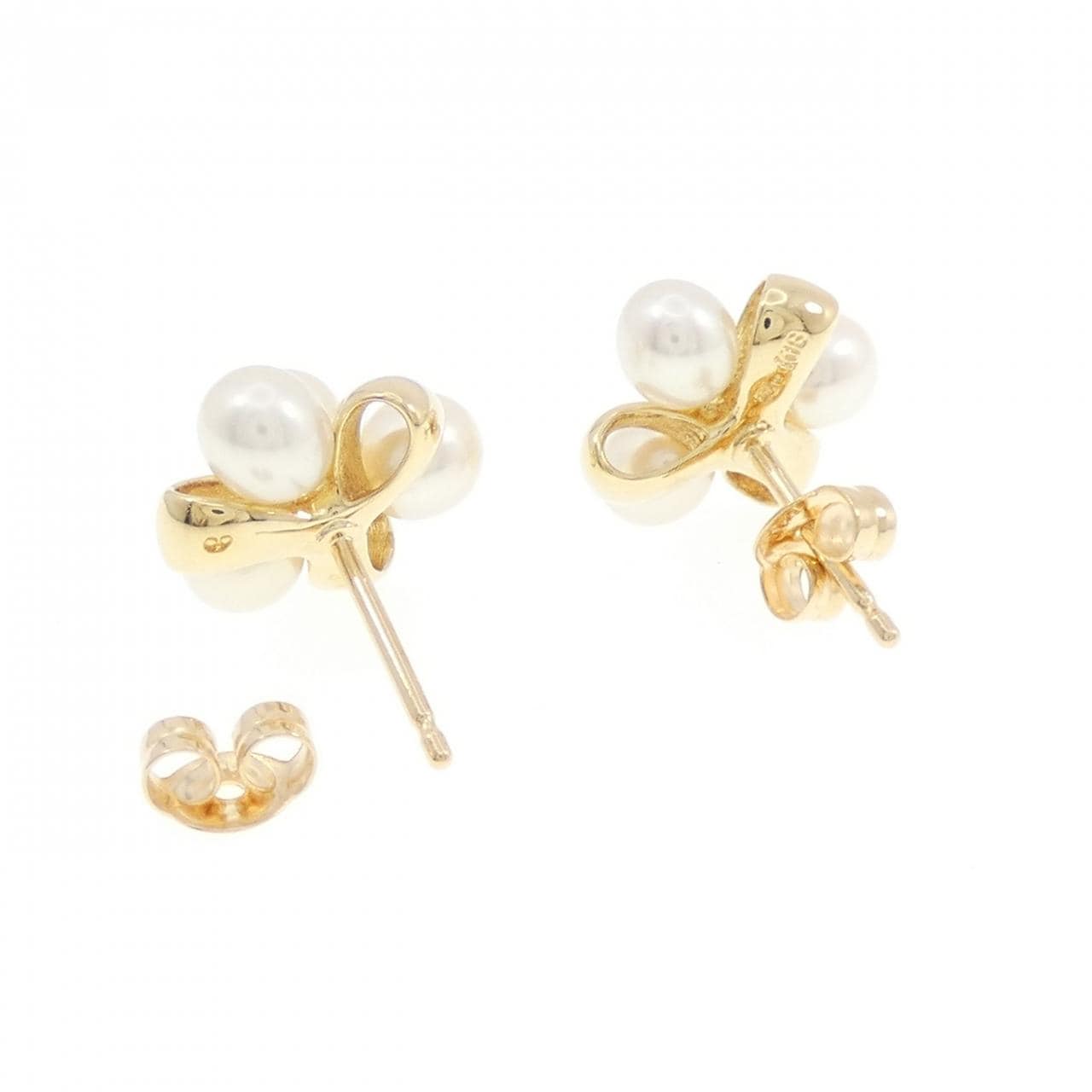 ミキモト 淡水パール ピアス