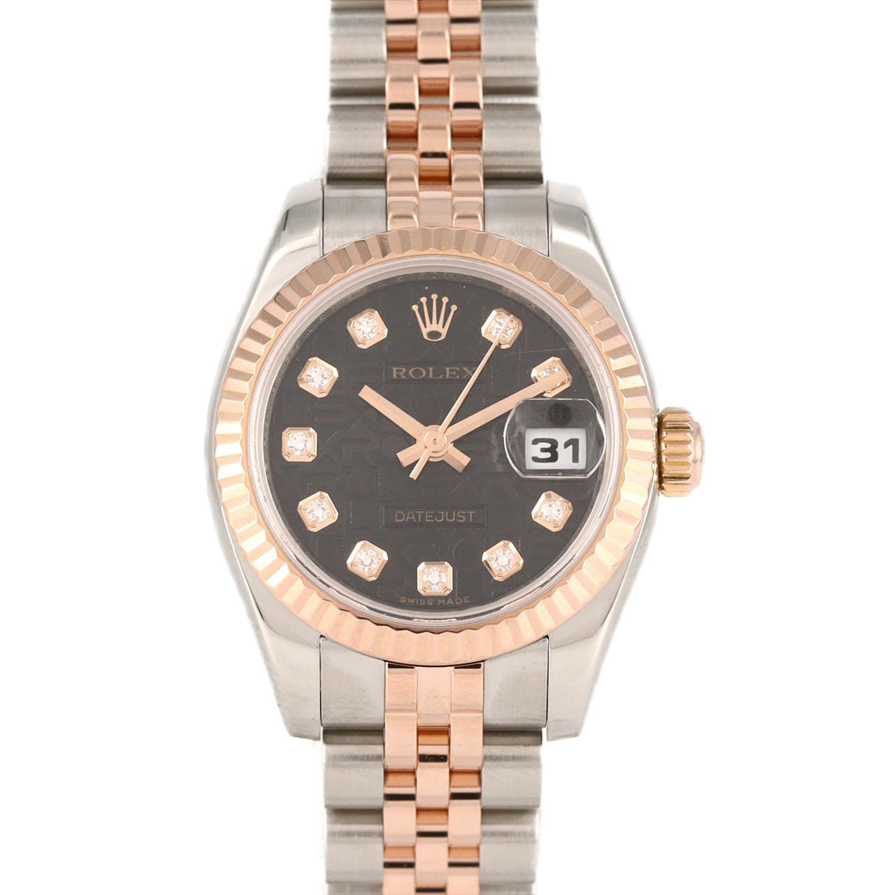 ロレックス デイトジャスト 179171G SSxPG 自動巻 D番