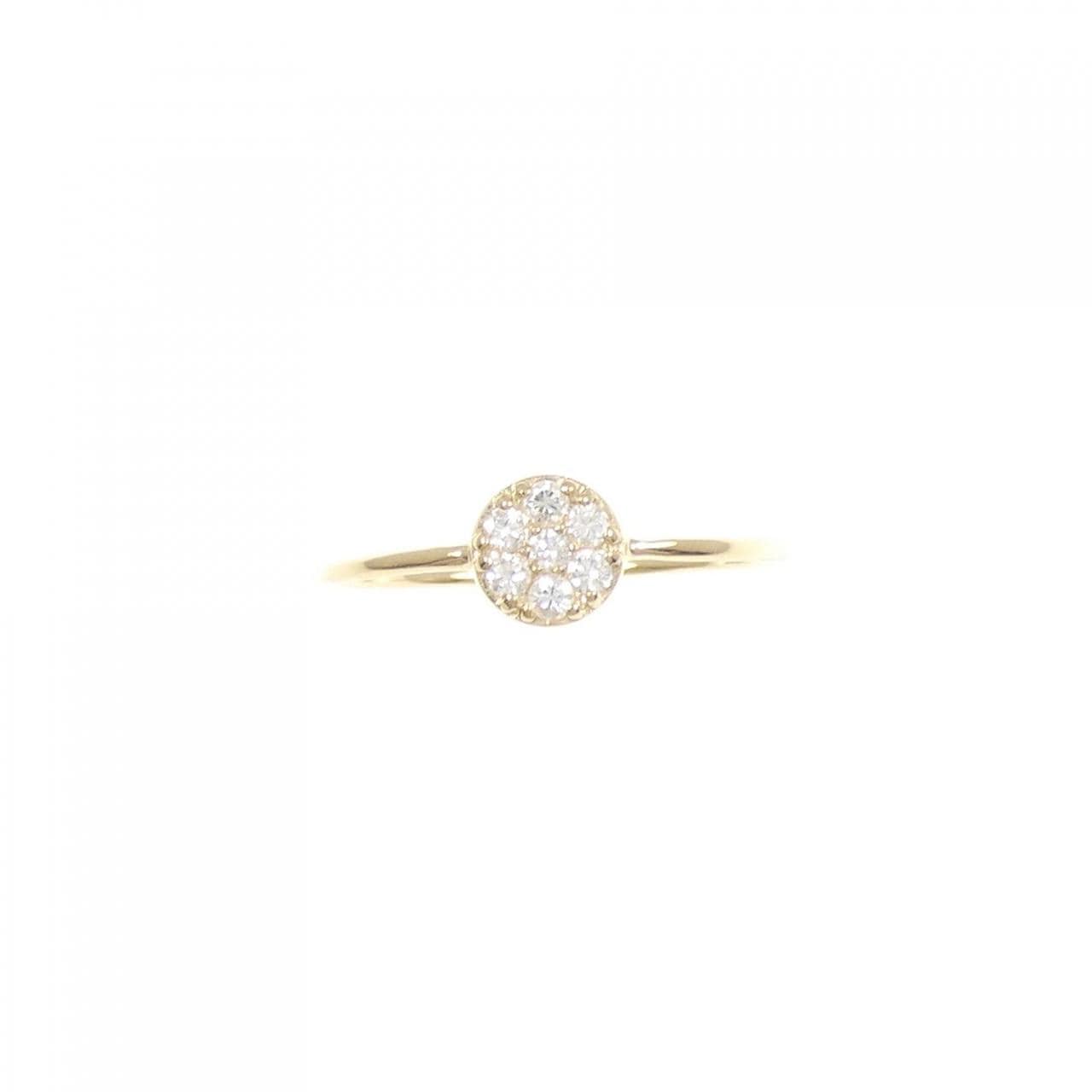 [再加工款] K18YG鑽石0.10CT